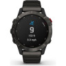 Часы GARMIN FENIX 6 PRO SOLAR TITANIUM CARBON GRAY DLC WITH TITANIUM DLC BAND 010-02410-23
